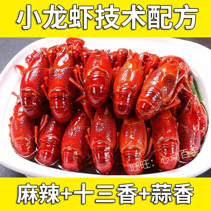 正宗麻辣小龙虾技术配方教程-小白网创资源网
