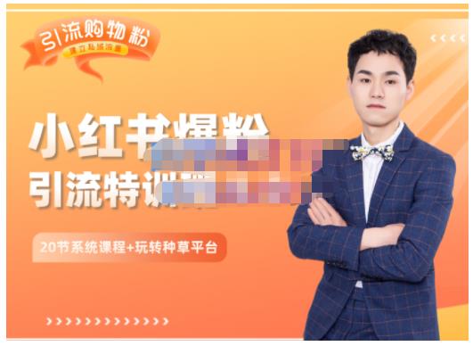 陆明明·小红书爆粉特训班5.0，助你轻松玩转小红书平台价值1380元-小白网创资源网