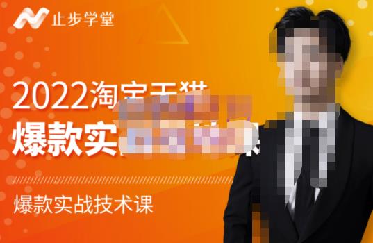 止步学堂·2022淘宝天猫爆款打造系列课-比克，爆款实战落地教程价值1980元-小白网创资源网
