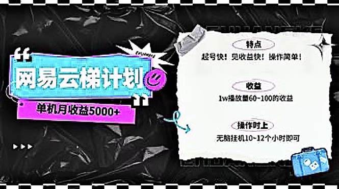 2024网易云云梯计划-小白网创资源网